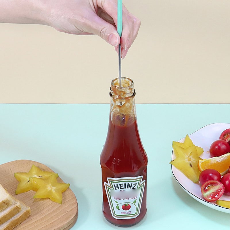 Mini spatola telescopica in silicone