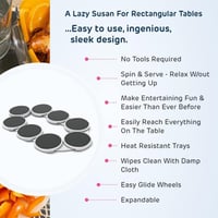 Sakerplus Expandable rotating tray