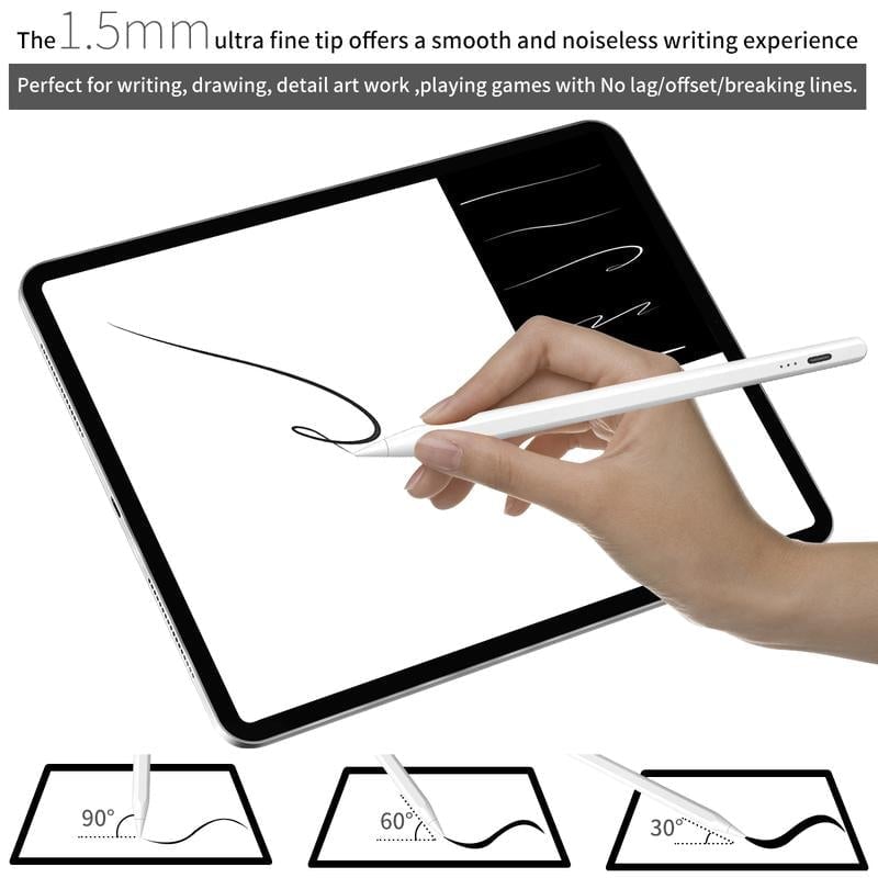 Universal Quick Charge Stylus Pen with Magnetic Attachment