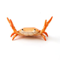 Creative weightlifting crab pen holder ornaments