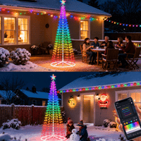 Kexon™ Smart Christmas Tree Shaped String Lights