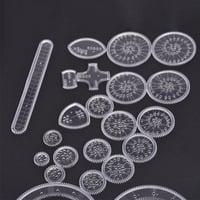 Multifunktionales Zeichenlineal-Set