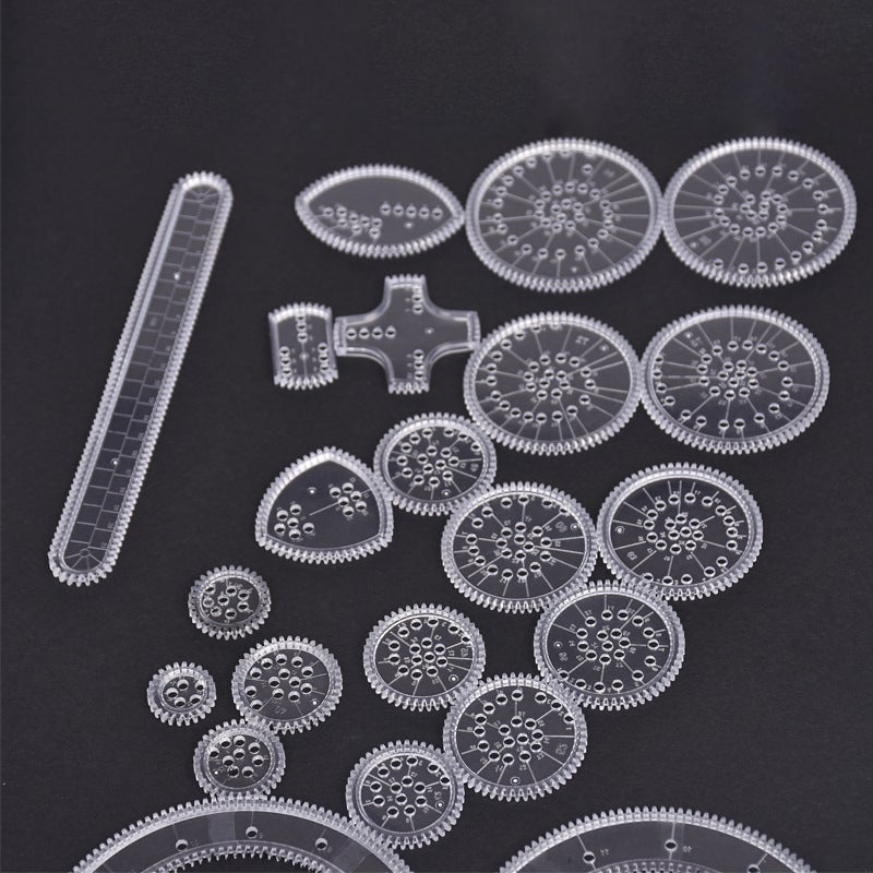 Multifunktionales Zeichenlineal-Set