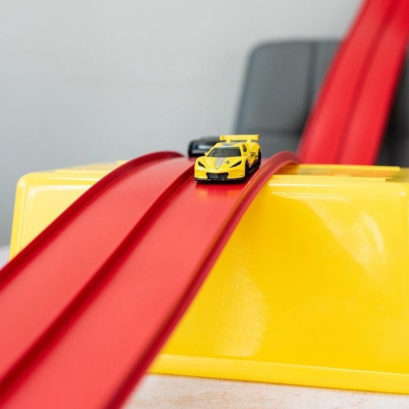 DIY Dual-Lane PVC Car Track