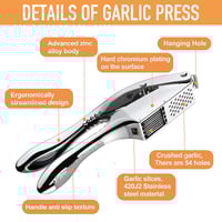 2-in-1 Garlic Press