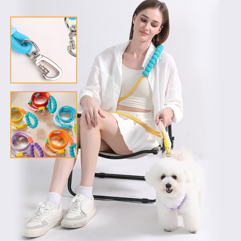 Dog reflective leash