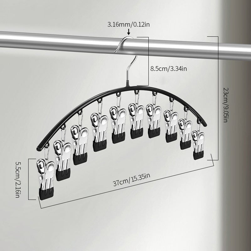 Multifunctionele RVS Kledinghanger