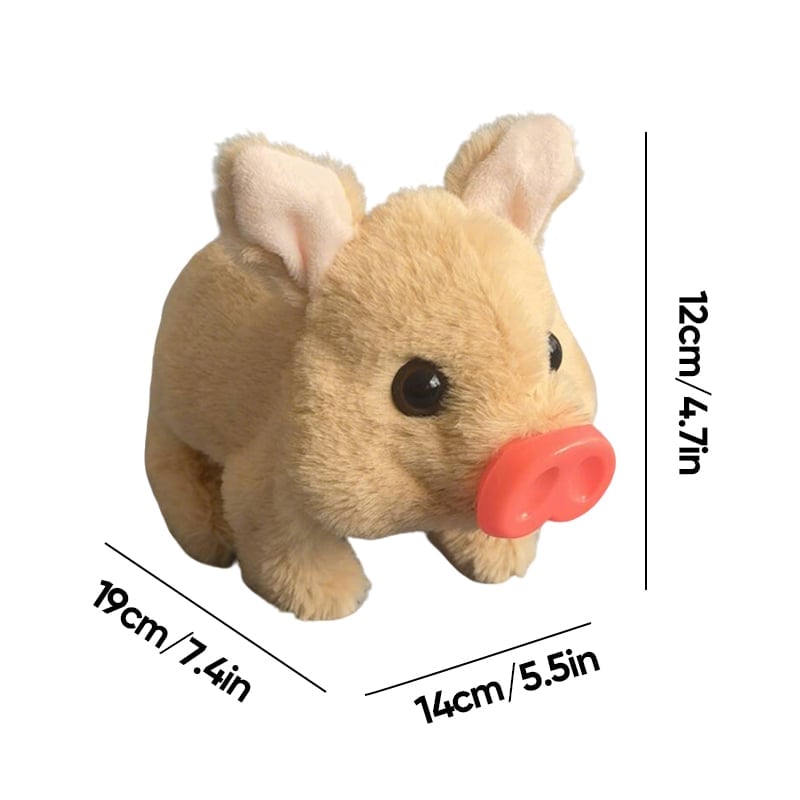 Interactive Joyful Plush Companion Pig