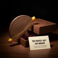 Handcrafted Wooden Precision Angle Finder