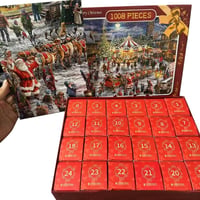 Christmas Countdown Puzzle Surprise Box Toy