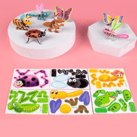 DIY 3D Creative Insect Paper Jigsaw Puzzle
