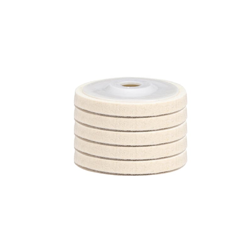 Sakerplus Wool Felt Polishing Wheel Disc