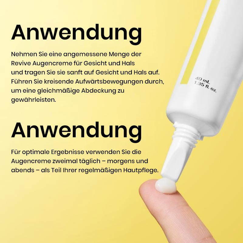 🔥🔥🔥NIDA Revive Augencreme für Gesicht und Hals