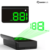 Sakerplus® Digital GPS Head Up Display Speedometer