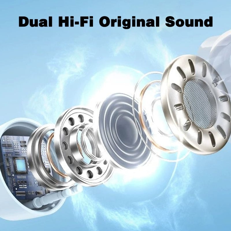 Long-lasting In-ear Wireless Bluetooth Headphones