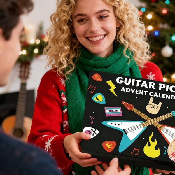 Christmas Guitar Pick Advent Calendar
