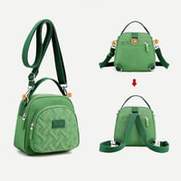 Funktioneller, leichter Nylon-Umhängetasche Mini-Rucksack für Damen