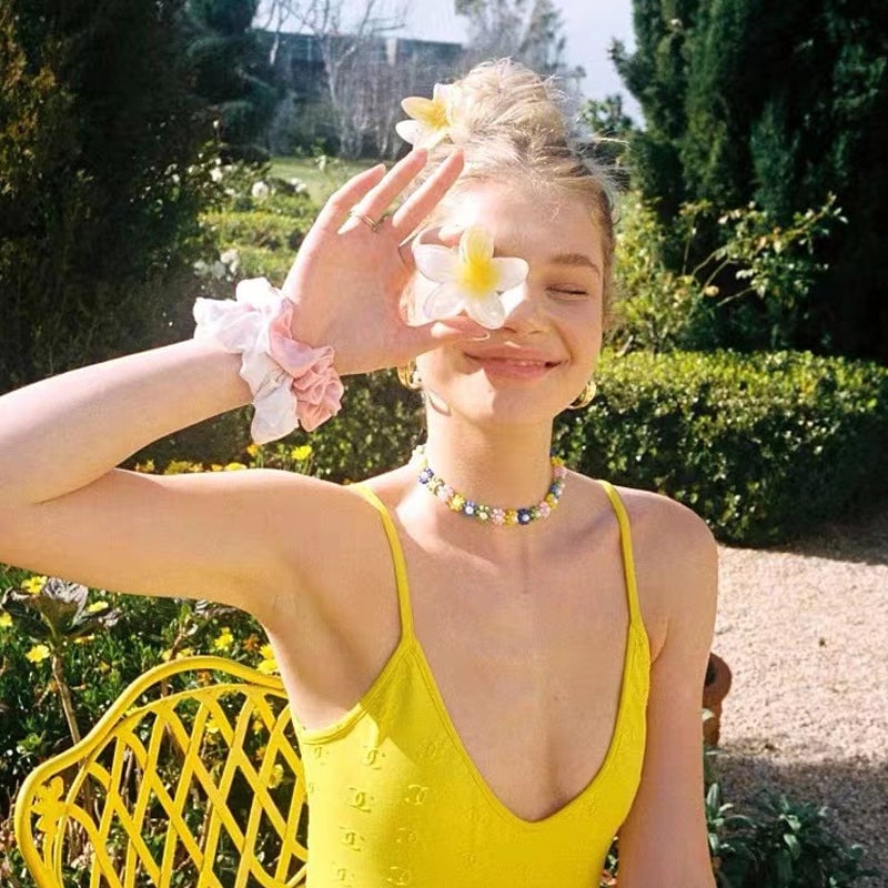 🌸💮Hawaiian flower hair clip🪷🏵️