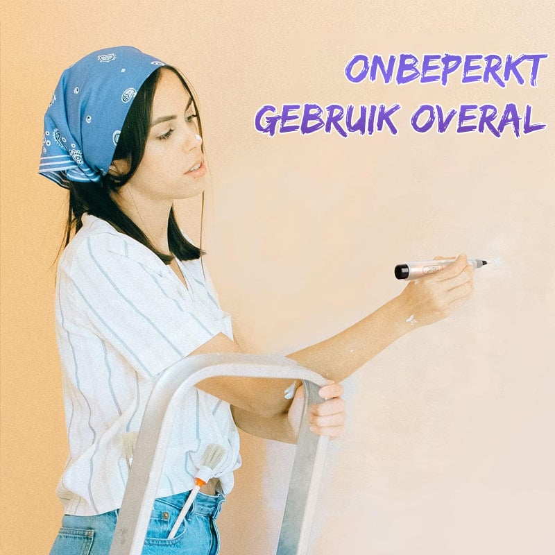 Multifunctionele invulbare touch-up verfpenseel