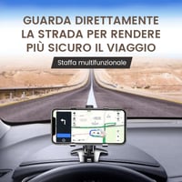Portacellulare universale da cruscotto per auto