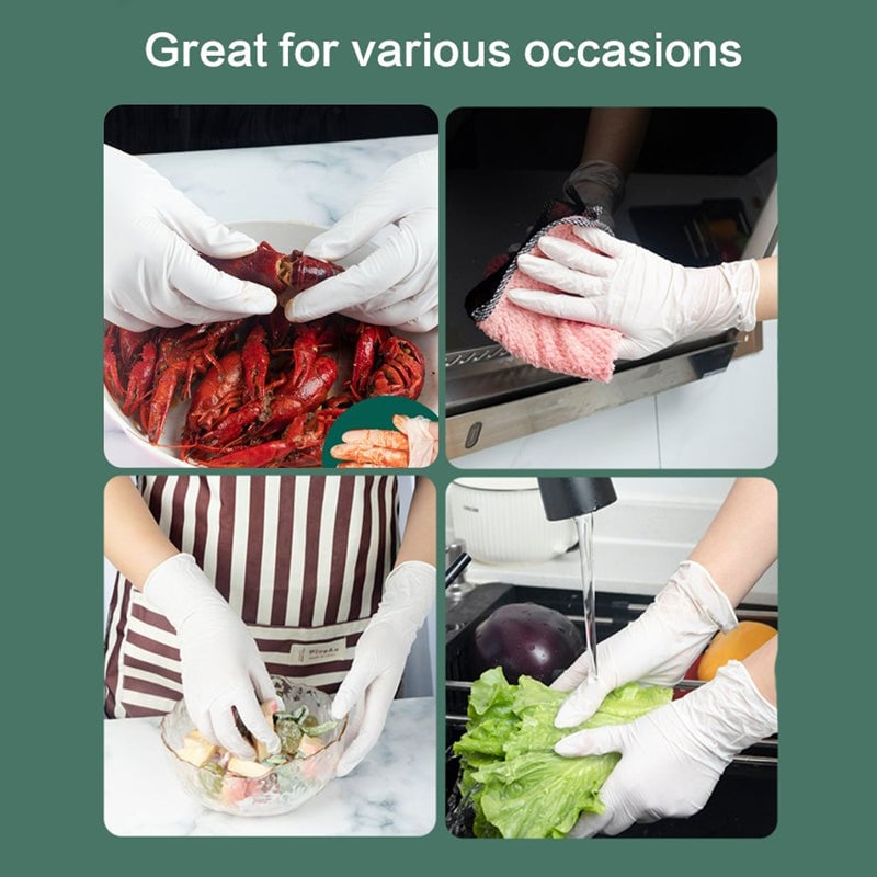 Disposable Flip Top Nitrile Housework Gloves