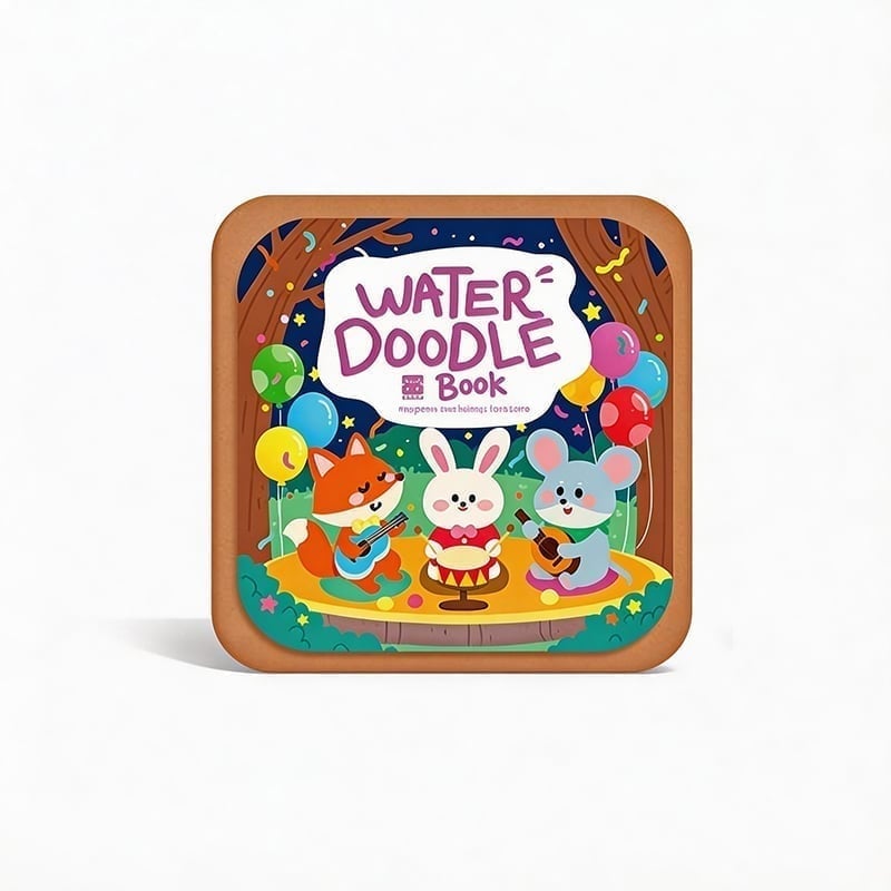 Reusable Magic Water Doodle Books for Kids