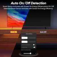 TV Backlight with Sensor