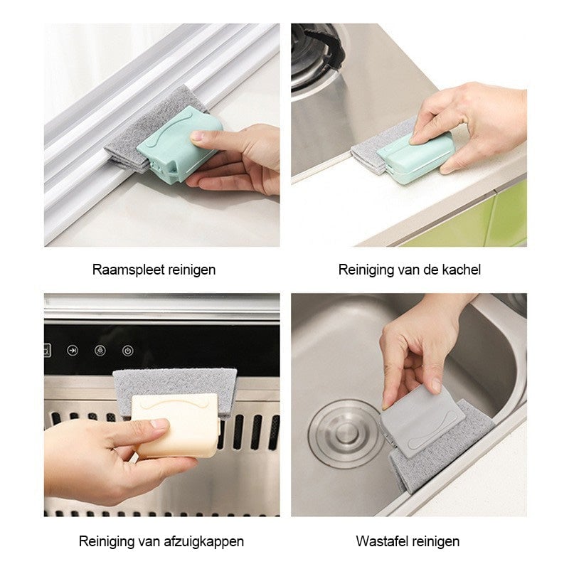 Magische raamreinigingsborstel