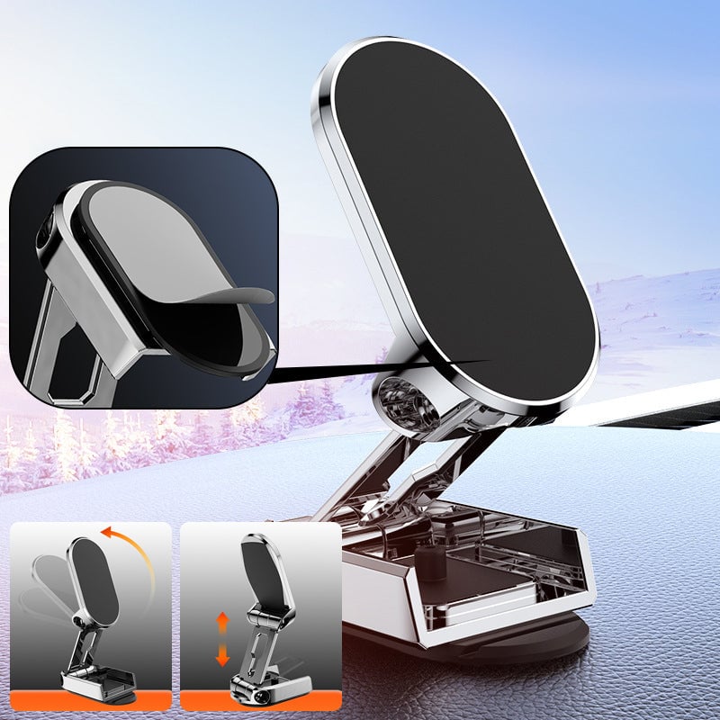 Metalen opvouwbare autotelefoonhouder