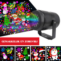 Kerstprojectiepatroonlamp