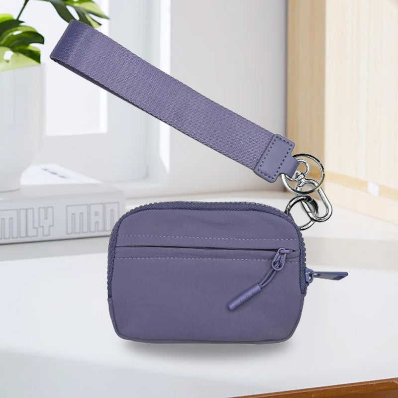 Møntpung med håndledsrem