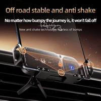 Wireless Charging Rotating Car Mount