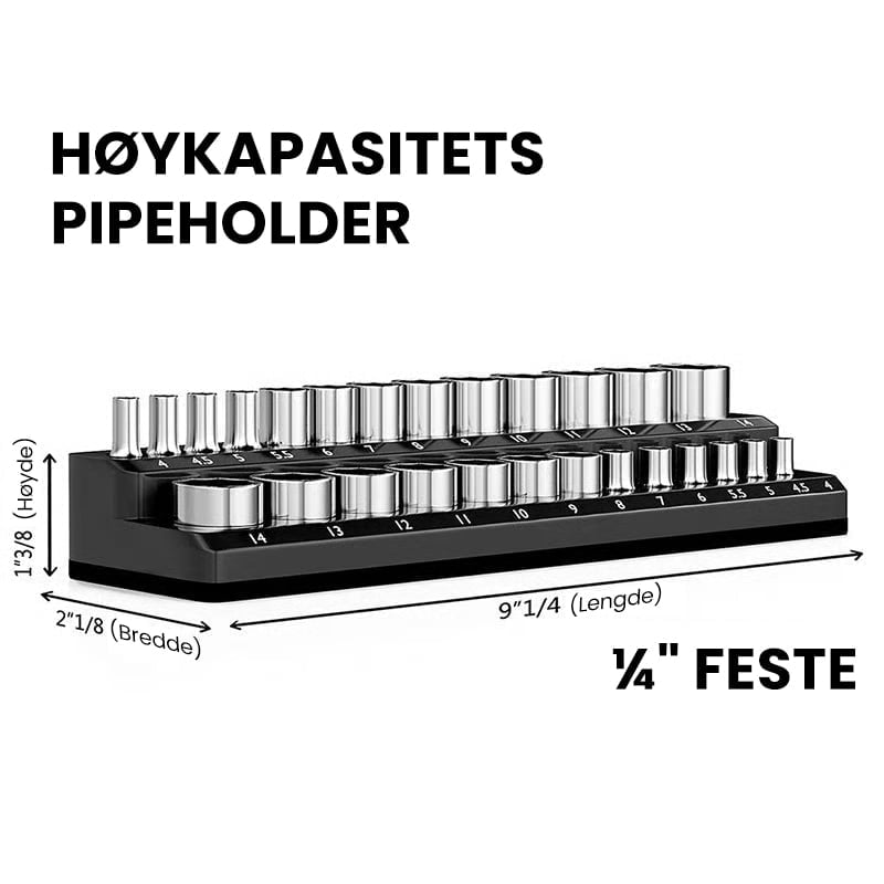 Saker Metrisk og Britisk Pipe Sett