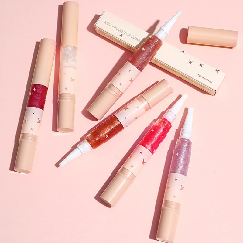 Lipgloss mit Sternen