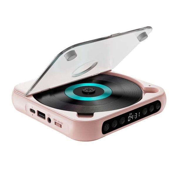 Sakerplus Portable Bluetooth CD Player