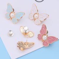 Pearl Butterfly Waist Buckle