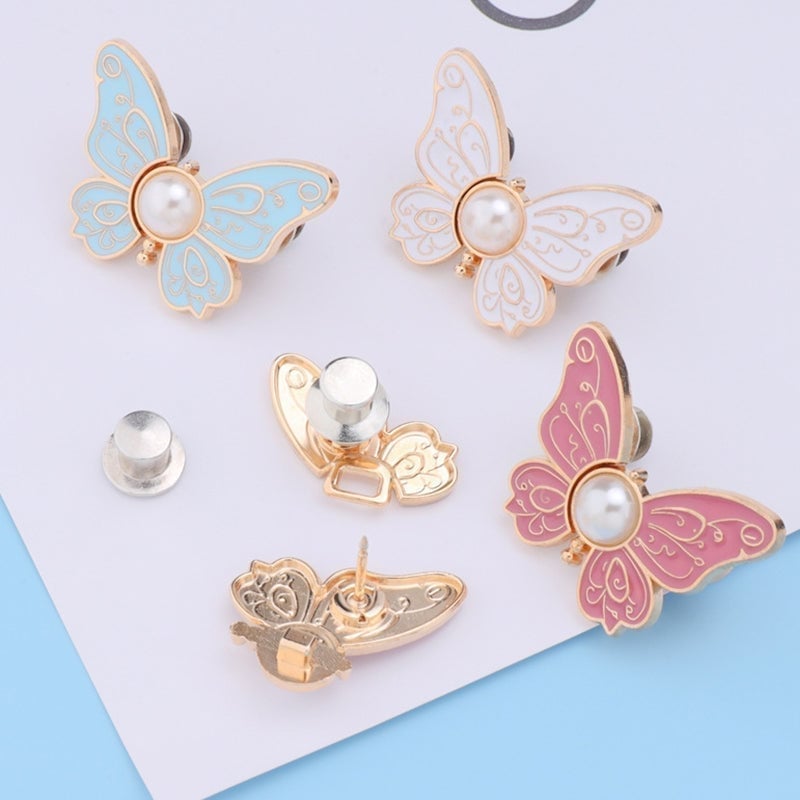 Pearl Butterfly Waist Buckle