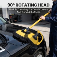 Telescopic Car Wash Mop with Bend