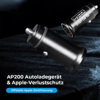 Autoladegerät mit GPS-Ortungsgerät und Tracker