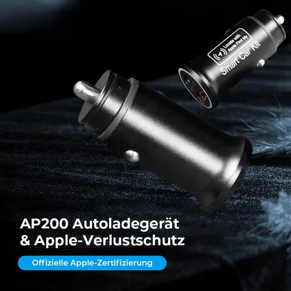 Autoladegerät mit GPS-Ortungsgerät und Tracker