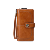 RFID Anti-magnetic Long Wallet