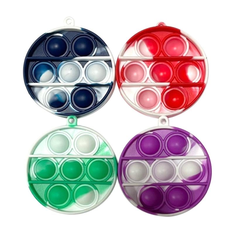 Mini Bubble Fidget Sensory Keychain Toy