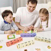 Jouets de jeu de lettres assortis