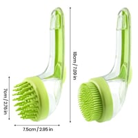 New 2 in 1 Pet Bath and Grooming Brush