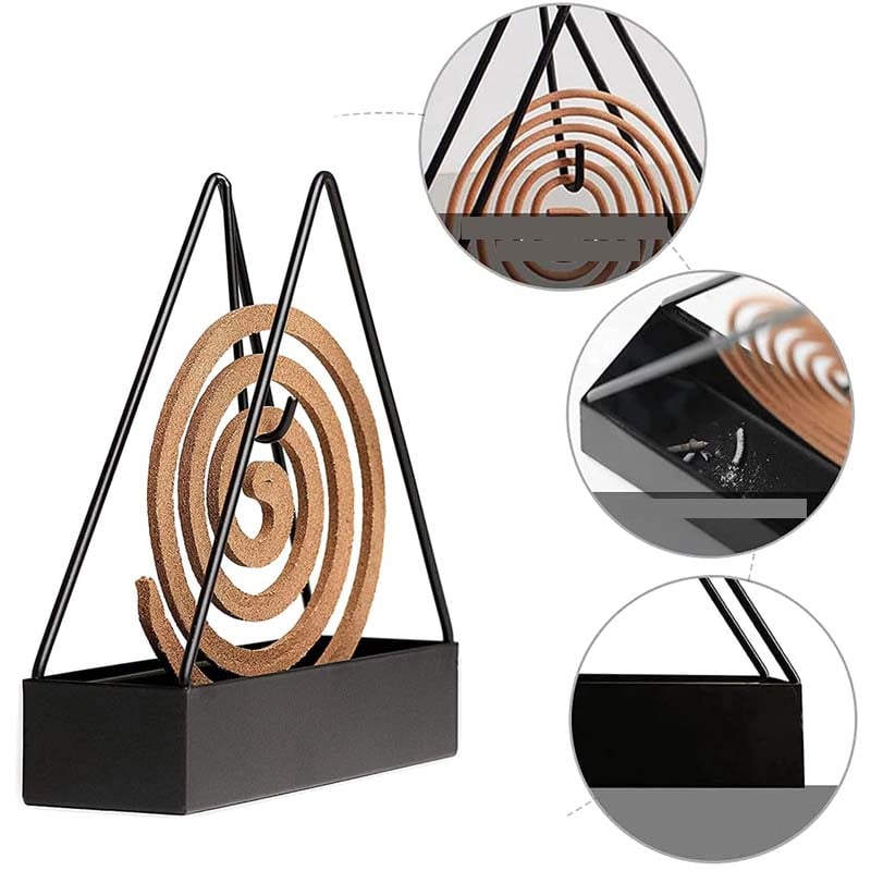 Trekantet Myggspiralholder
