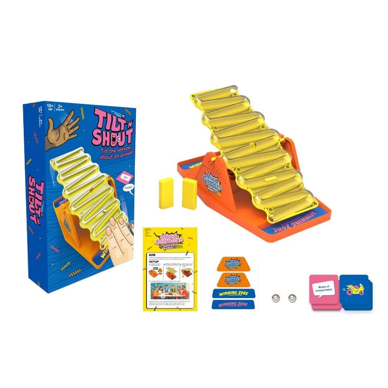 Seesaw Card Party Game Tabletop Toy