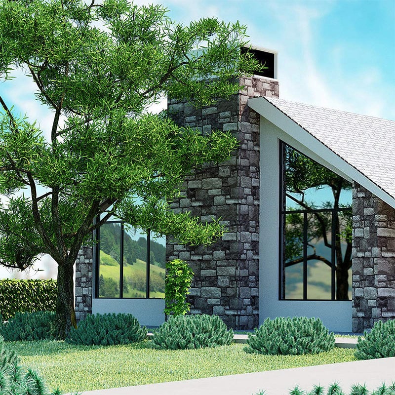 Film d'isolation thermique pour verre