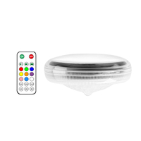 2 PCS - Timer Function Solar-Powered Pool Light with 3 Brightness Levels & 9 Colors