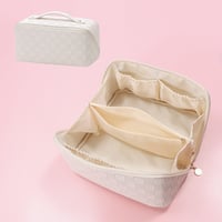 Vintage Pattern Handheld Makeup Bag