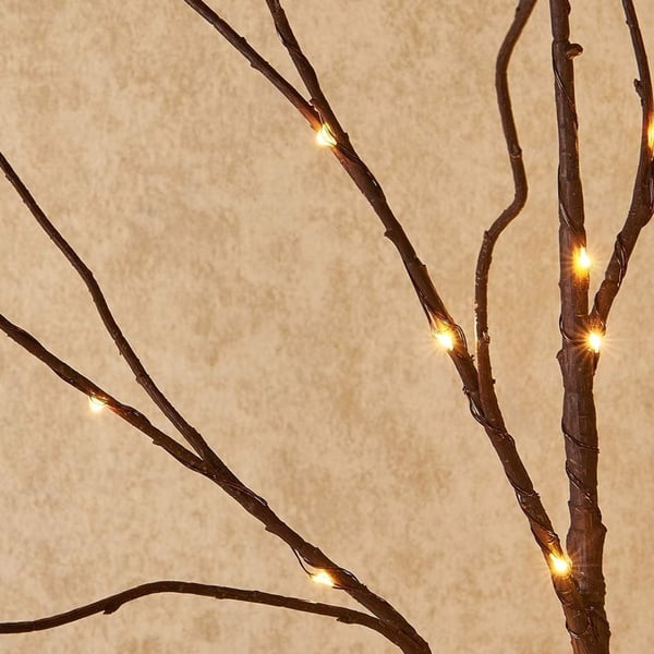 Simulated LED Birch Branch Light